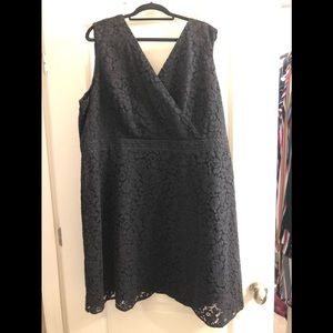 Black Lace Dress - Loft , never worn